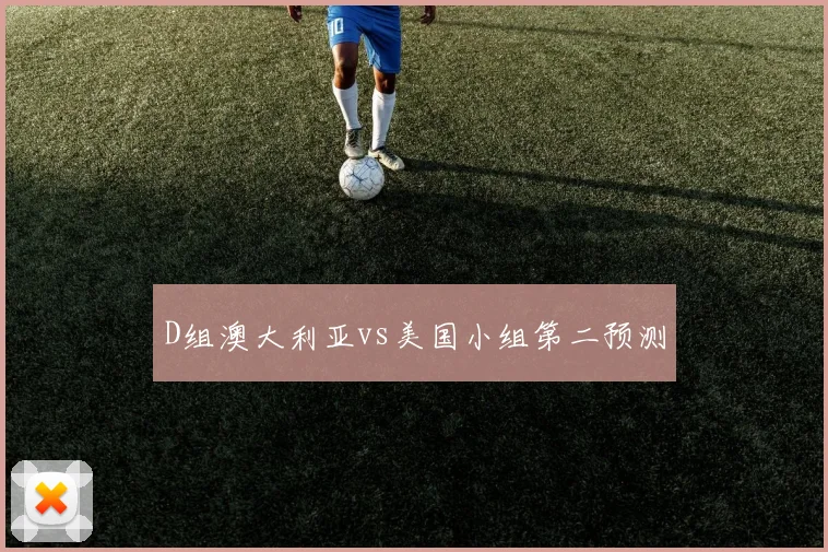 D组澳大利亚vs美国小组第二预测